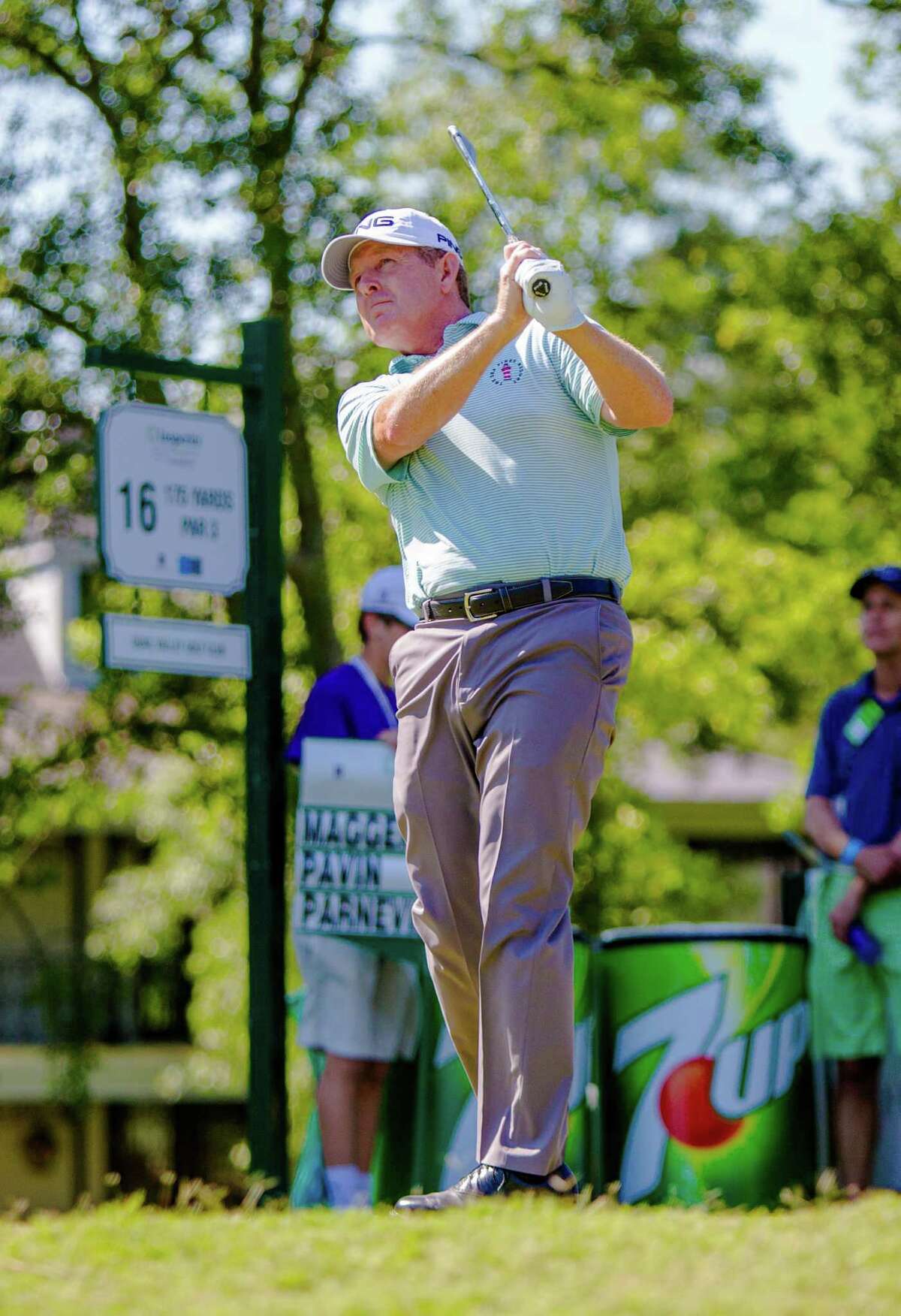 Jeff Maggert and Jesper Parnevik tied for lead after second round at