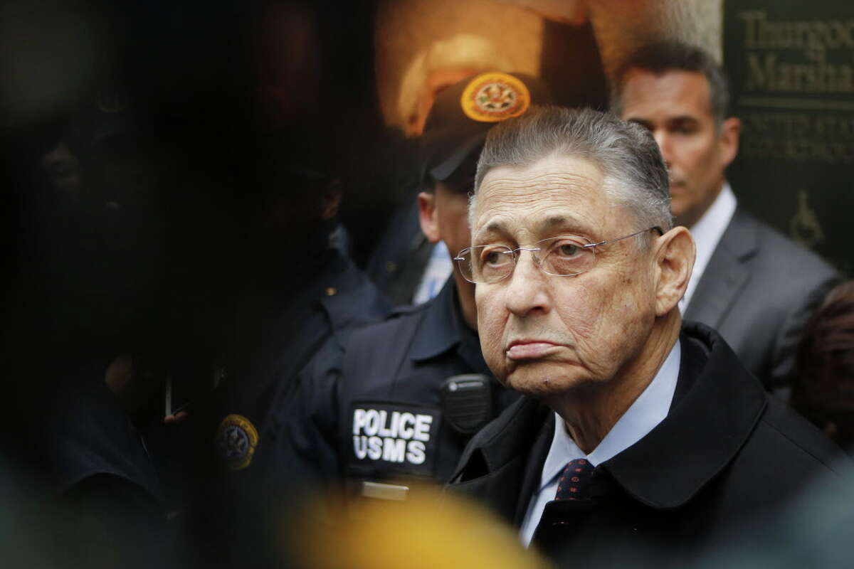 NEW YORK, NY - MAY 03: Former New York Assembly Speaker Sheldon Silver exits federal court in Lower Manhattan on May 3, 2016 in New York City. Former New York state assembly speaker Silver was sentenced to 12 years in prison for corruption schemes that federal officials said captured $5 million over a span of two decades (Photo by Eduardo Munoz Alvarez/Getty Images) ORG XMIT: 636666131