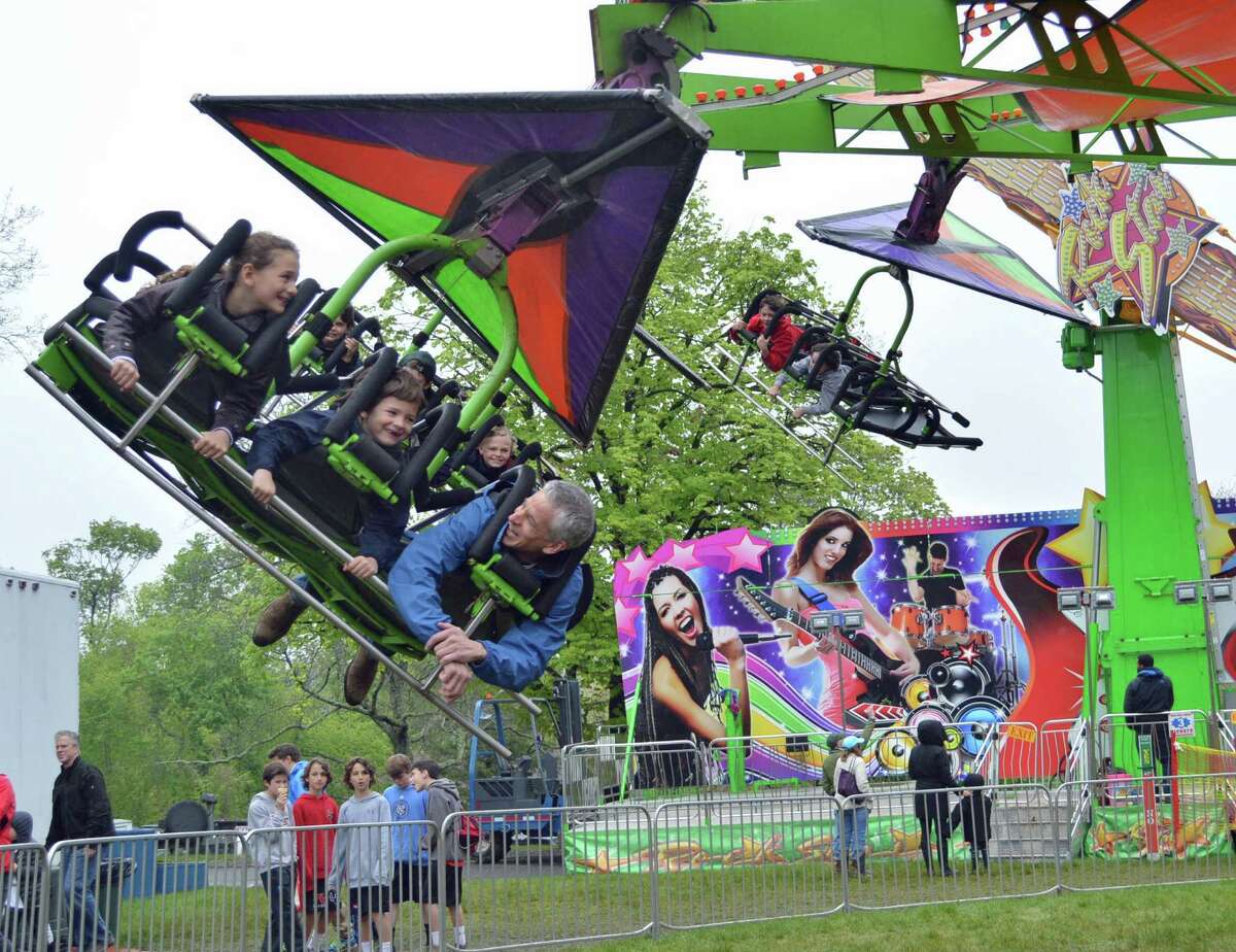 New Canaan May Fair a success, despite soggy weather