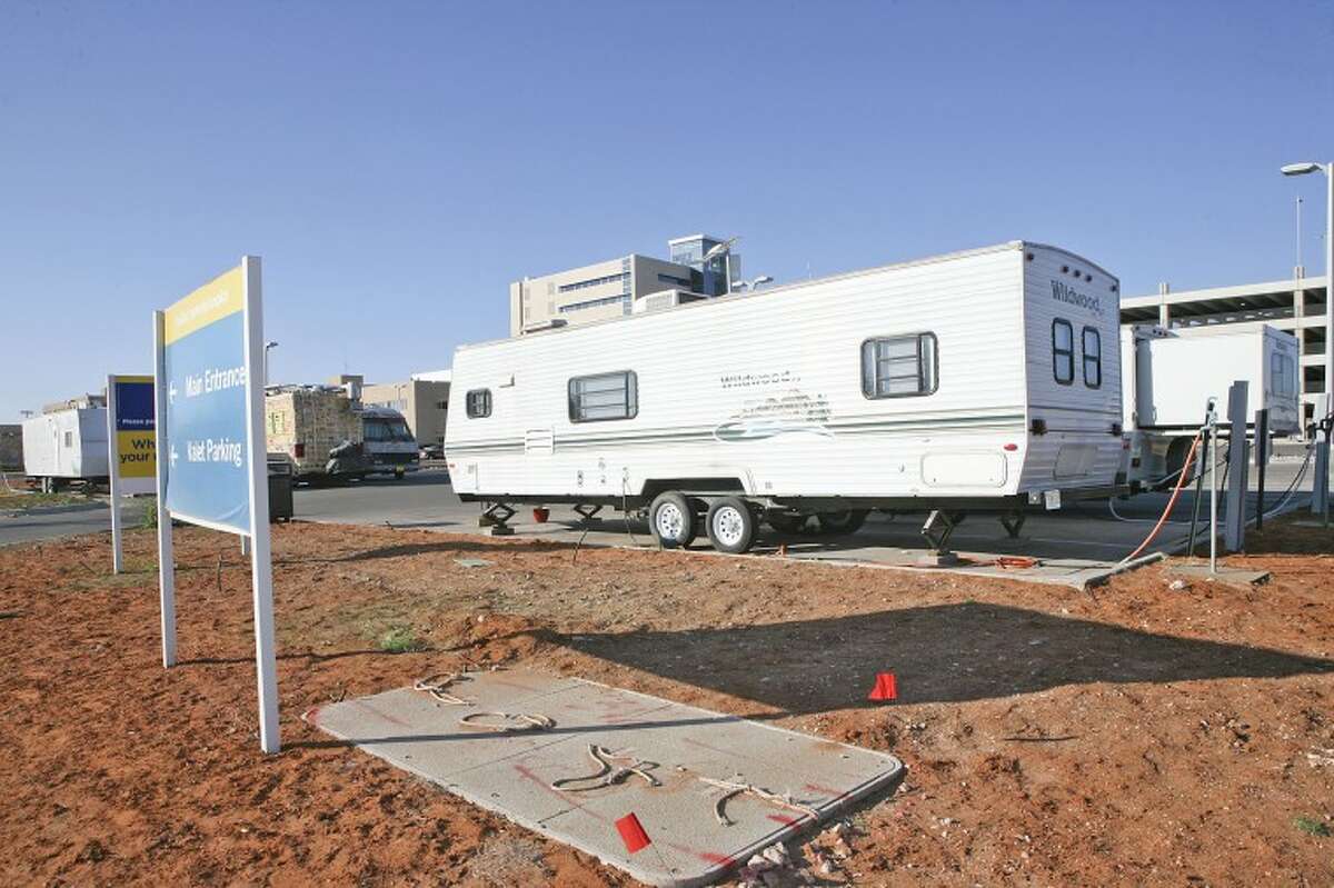 Midland Memorial Hospital is offering free RV hookups, water and electricity to families who have patients in the hospital. Cindeka Nealy/Reporter-Telegram