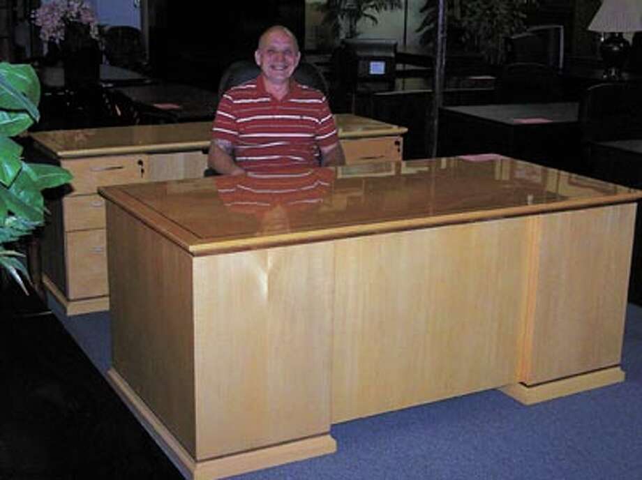Blowout Continues At A 1 Office Furniture Midland Reporter Need A Top Quality Solid Maple Desk Like This One It And Showroom
