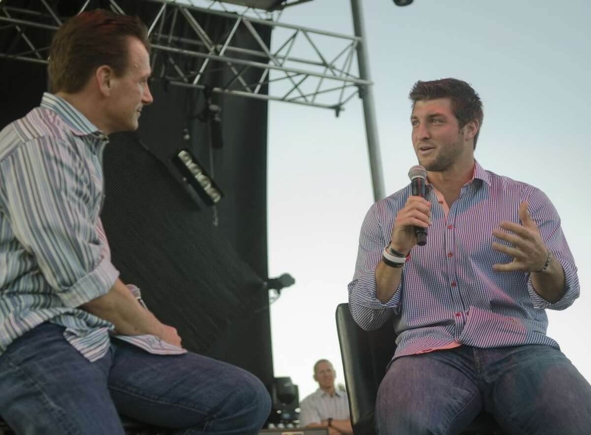 Midland Moments: Tim Tebow speaks during Sewell Leadership Event