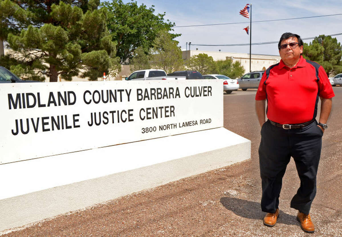 Adolfo Salcido, Midland County juvenile chief probation officer, is retiring after 33 years at the Barbara Culver Juvenile Justice Center. James Durbin/Reporter-Telegram