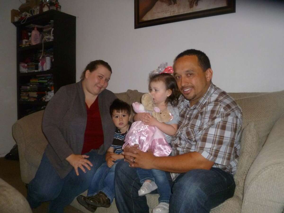 Holly and Lino Garcia recently adopted 3-year-old Joel and 2-year-old Geneva.