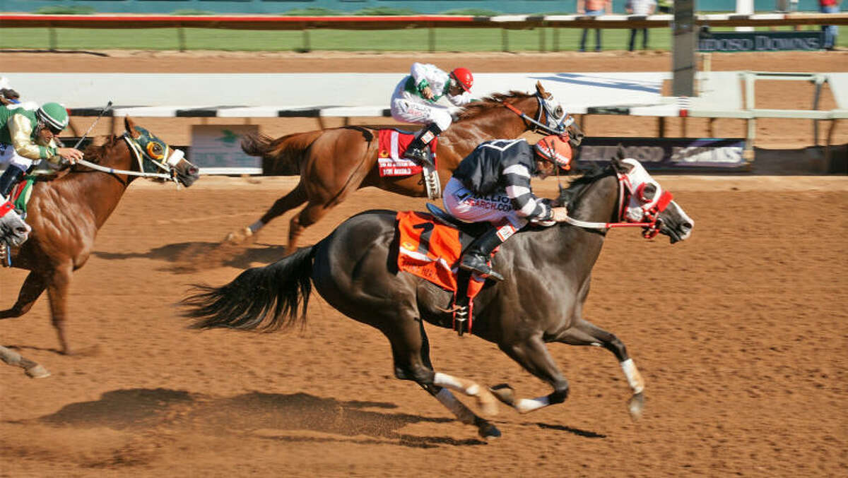 HORSE RACING Midlandowned horse wins AllAmerican Derby
