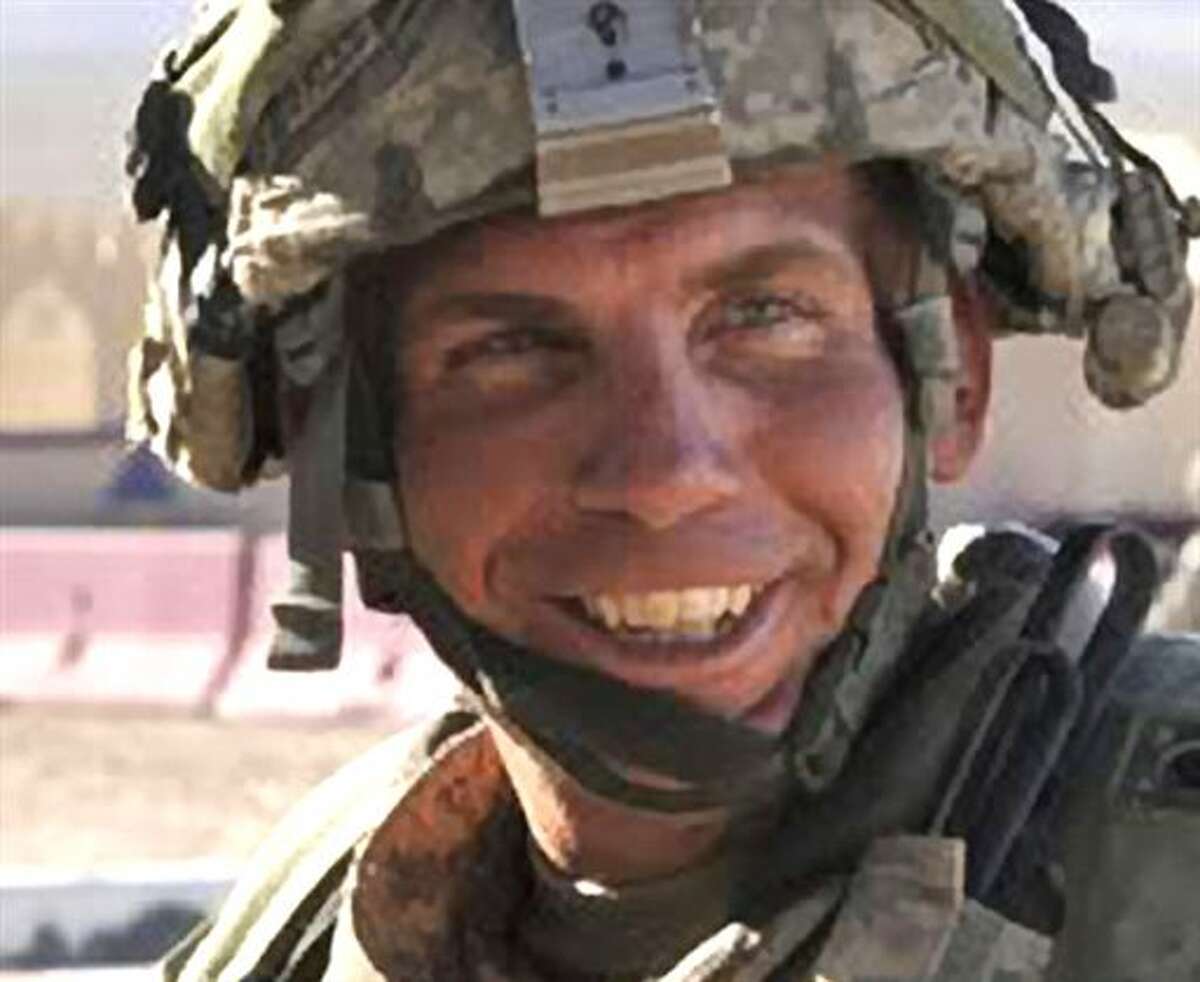 FILE - In this Aug. 23, 2011, file photo provided by the Defense Video & Imagery Distribution System, Army Staff Sgt. Robert Bales participates in an exercise at the National Training Center at Fort Irwin, Calif. Bales, charged with slaughtering 16 villagers during one of the worst atrocities of the Afghanistan war, has agreed to plead guilty in a deal to avoid the death penalty, his attorney told The Associated Press on Wednesday May 29, 2013. (AP Photo/DVIDS, Spc. Ryan Hallock, File)