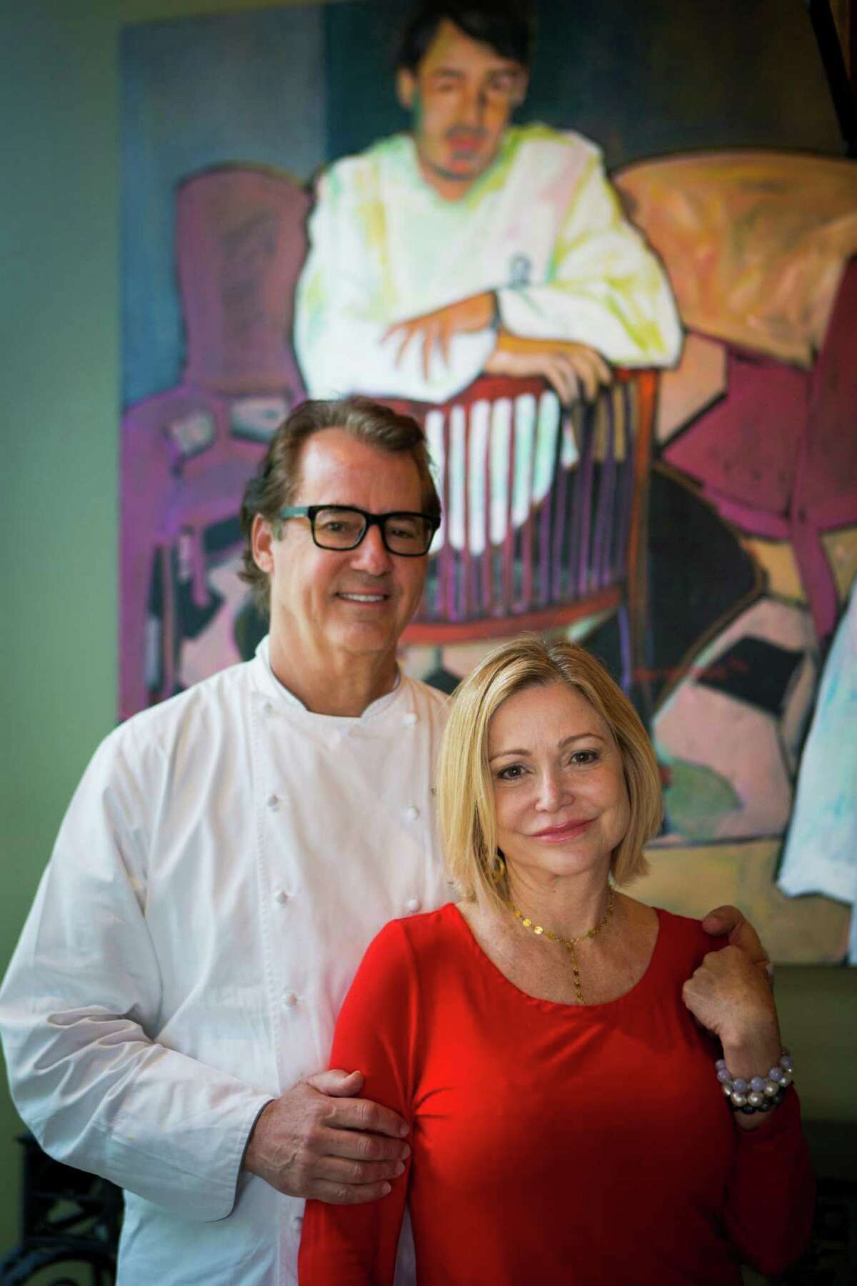 Robert Del Grande and his wife Mimi Del Grande are the owners of the restaurant, RDG & Bar Annie, which had its roots as Cafe Annie and will return to that old name and original menu items. Del Grande, Houston's first celebrity chef, is overseeing the revival of Cafe Annie as part of the restaurant's 35-year anniversary. Monday, May 9, 2016, in Houston. ( Marie D. De Jesus / Houston Chronicle )