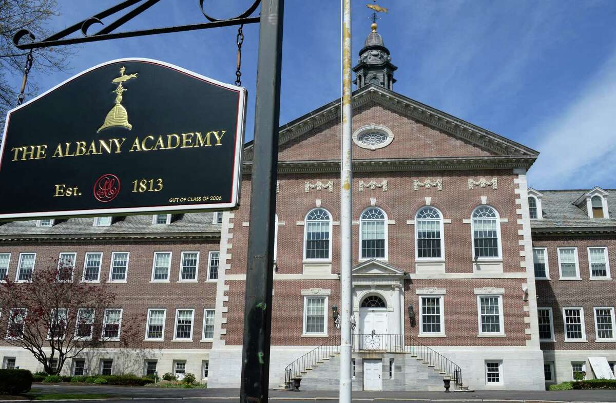 Albany Academy's first century chronicled in thick volume