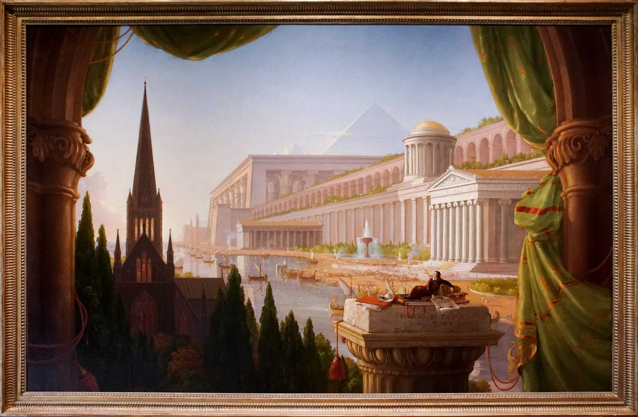 Thomas Cole House is presenting its first exhibition in the restored studio