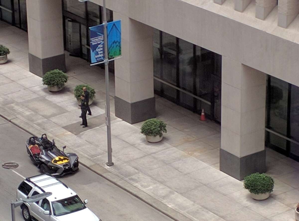 Reddit users have seen the Dark Knight out in broad daylight, patrolling the streets of Houston.