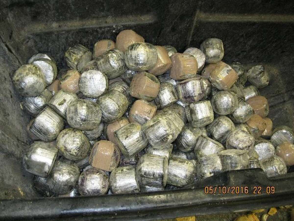 Customs and Border Protection officers at the Texas-Mexico border found more than 1,000 pounds of marijuana stuffed into coconuts on Monday.