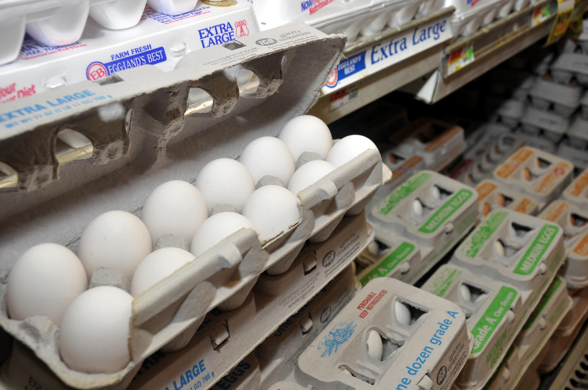 Egg market drowning in supply sends prices to lowest in a decade - San ...