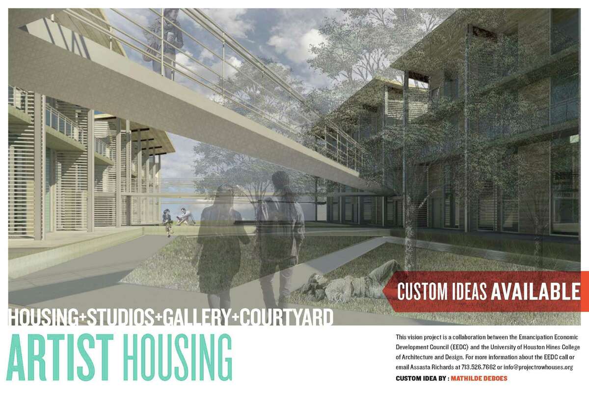 Student design for development in the Third Ward.