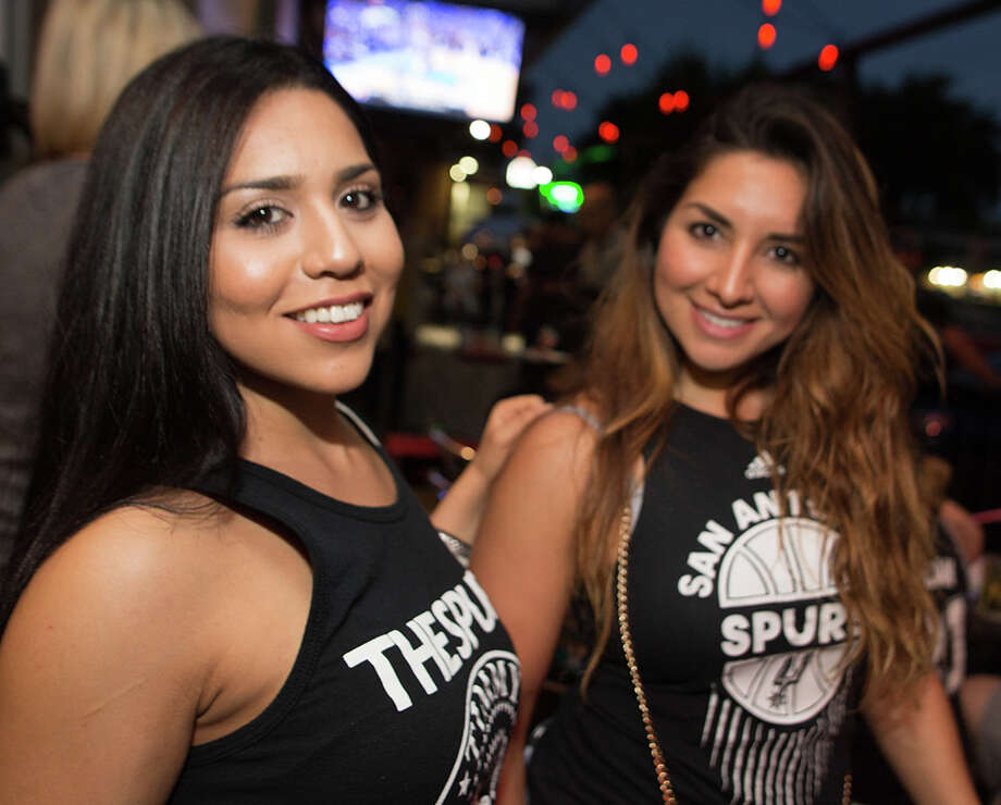 San Antonio Spurs fans cheered on the Silver &amp; Black at Little Woodrow’s during the Western Conference Semifinals vs. the Oklahoma City Thunder, May 12, 2016. Photo: Photo: By B. Kay Richter, For MySA.com