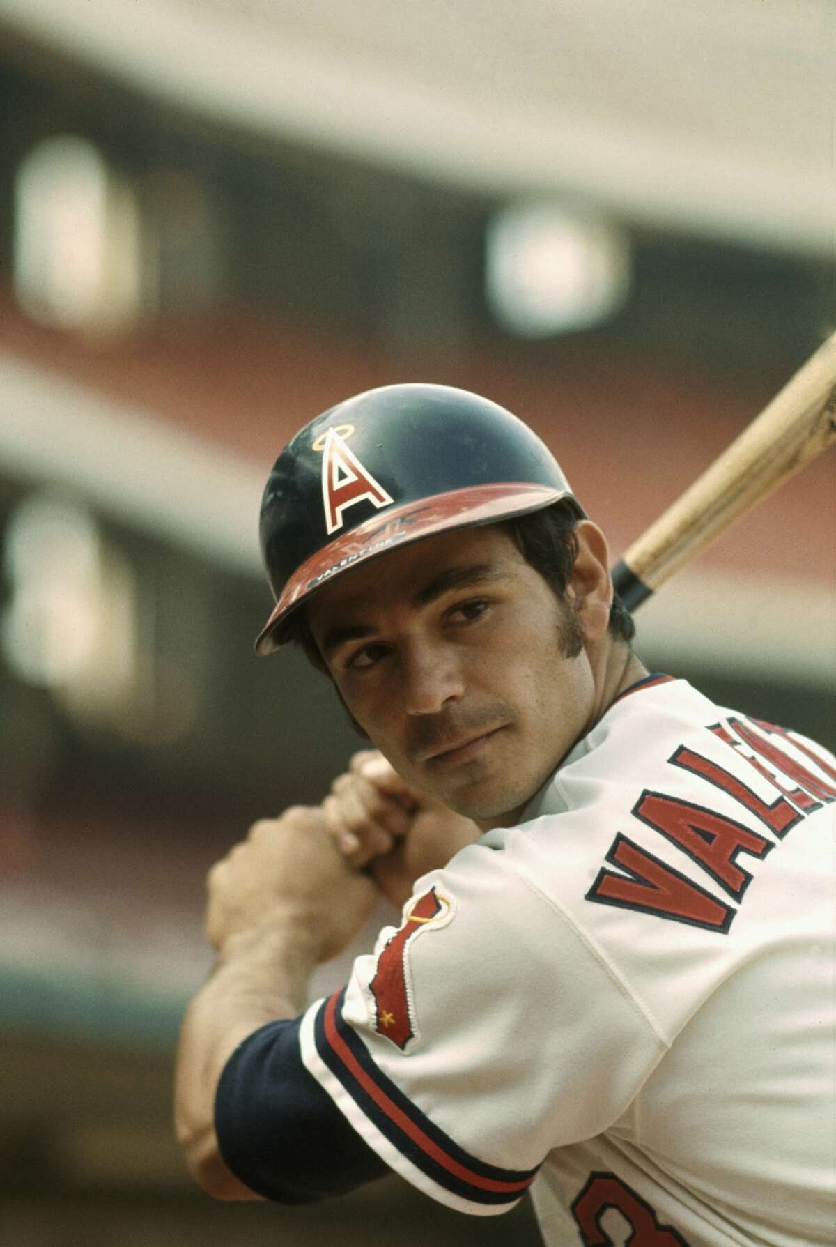 California Angels Bobby Valentine at Anaheim Stadium in Anaheim. Bobby Valentine played for the Angels from 1973-1975. (Photo by Angels Baseball LP/Getty Images)