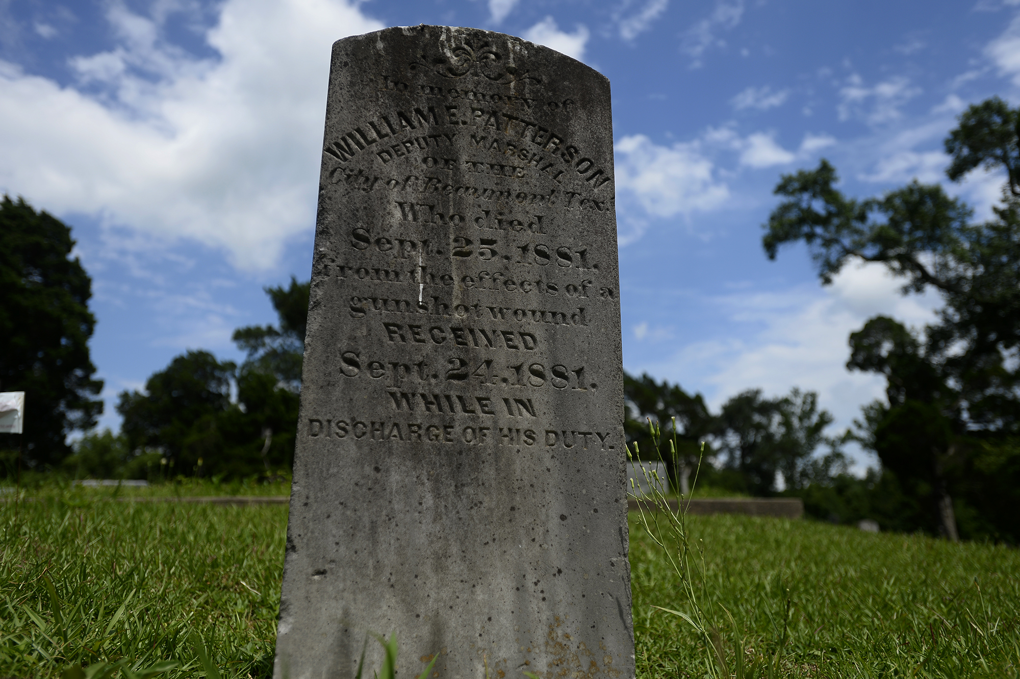 Photos Retracing Beaumont s historic gravesites