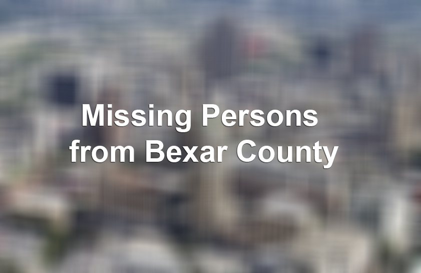 Missing Persons From Bexar County