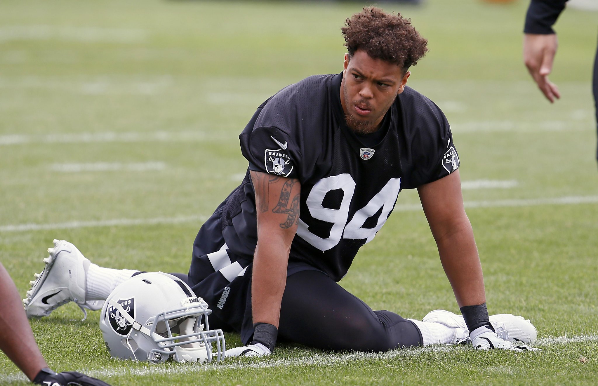Dress rehearsal over for Raiders’ Greg Townsend Jr.
