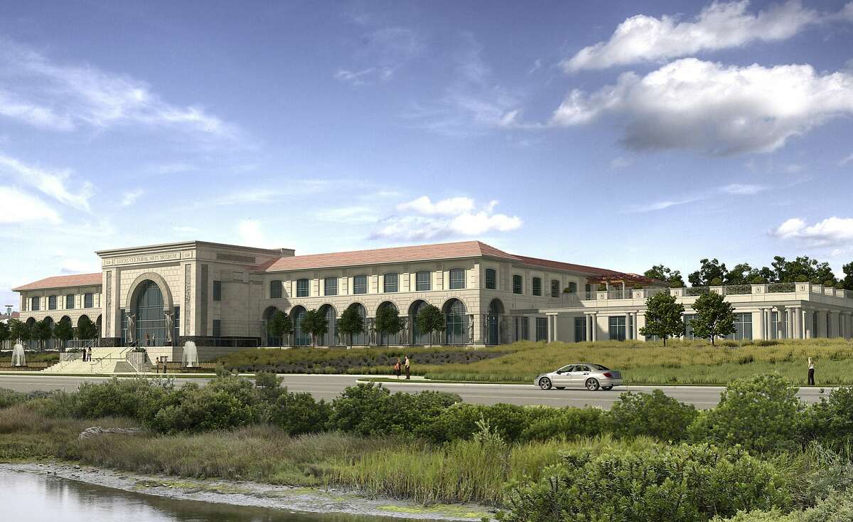A revised design of the museum that George Lucas proposed to build at the Presidio across from the marsh at Crissy Field. This artist's rendering shows the museum George Lucas proposed for Crissy Field. A federal review said the plan was rejected because "Lucas was inflexible and unwilling" to meet the guidelines for the site. Courtesy the Lucas Cultural Arts Museum.