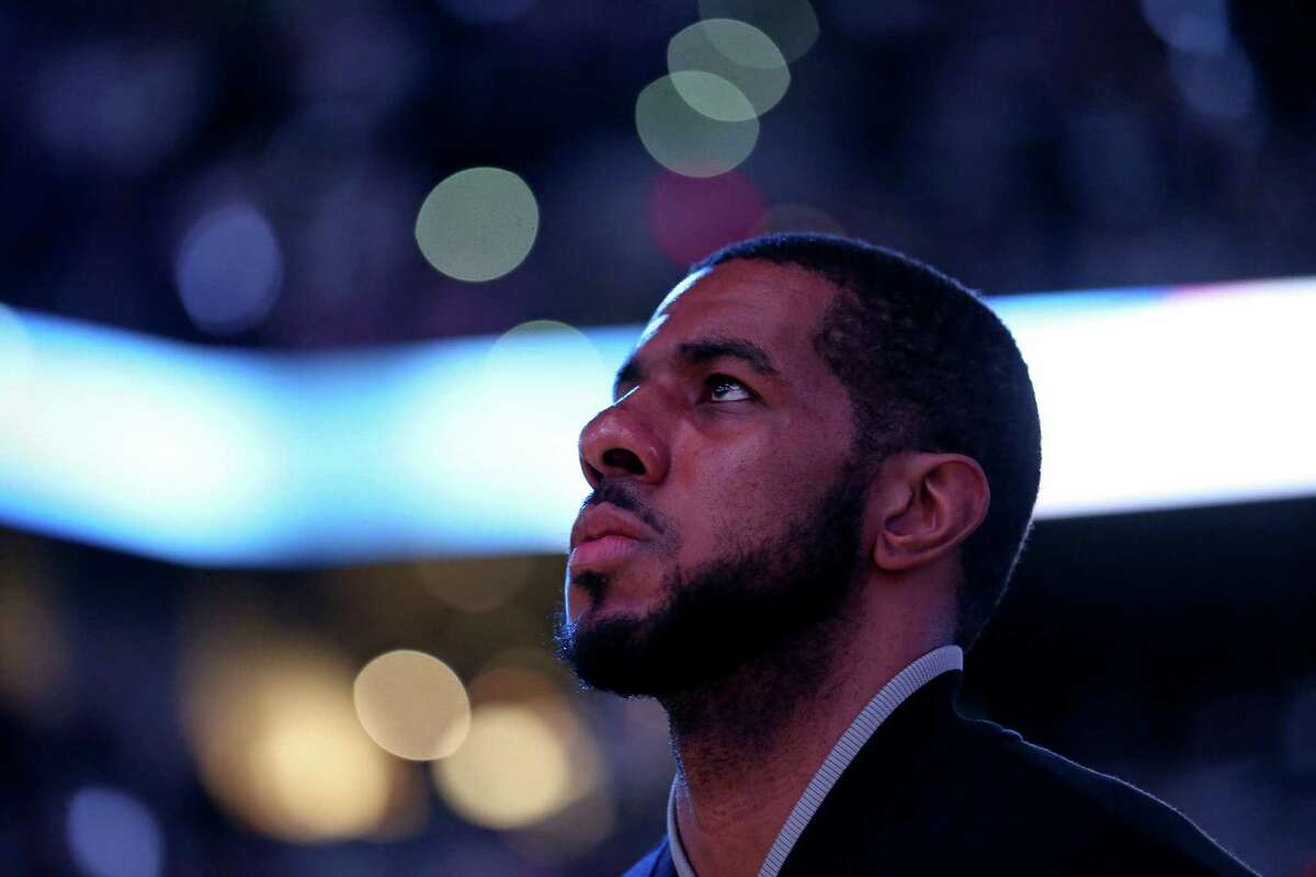 San Antonio Spurs' LaMarcus Aldridge cited his finger injury when he withdrew from the Olympic player pool.