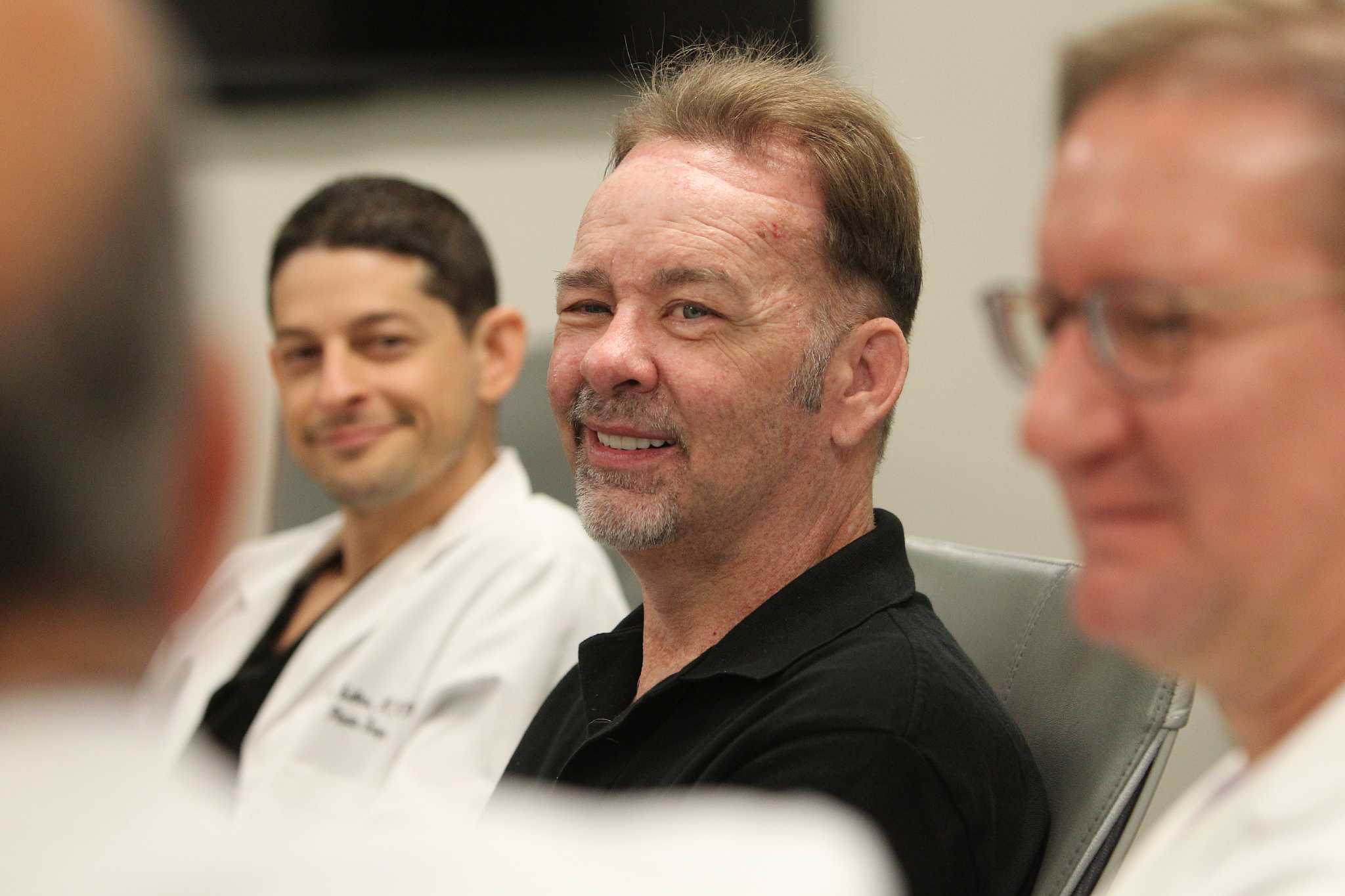 World's first skullscalp transplant patient returns to Houston fully