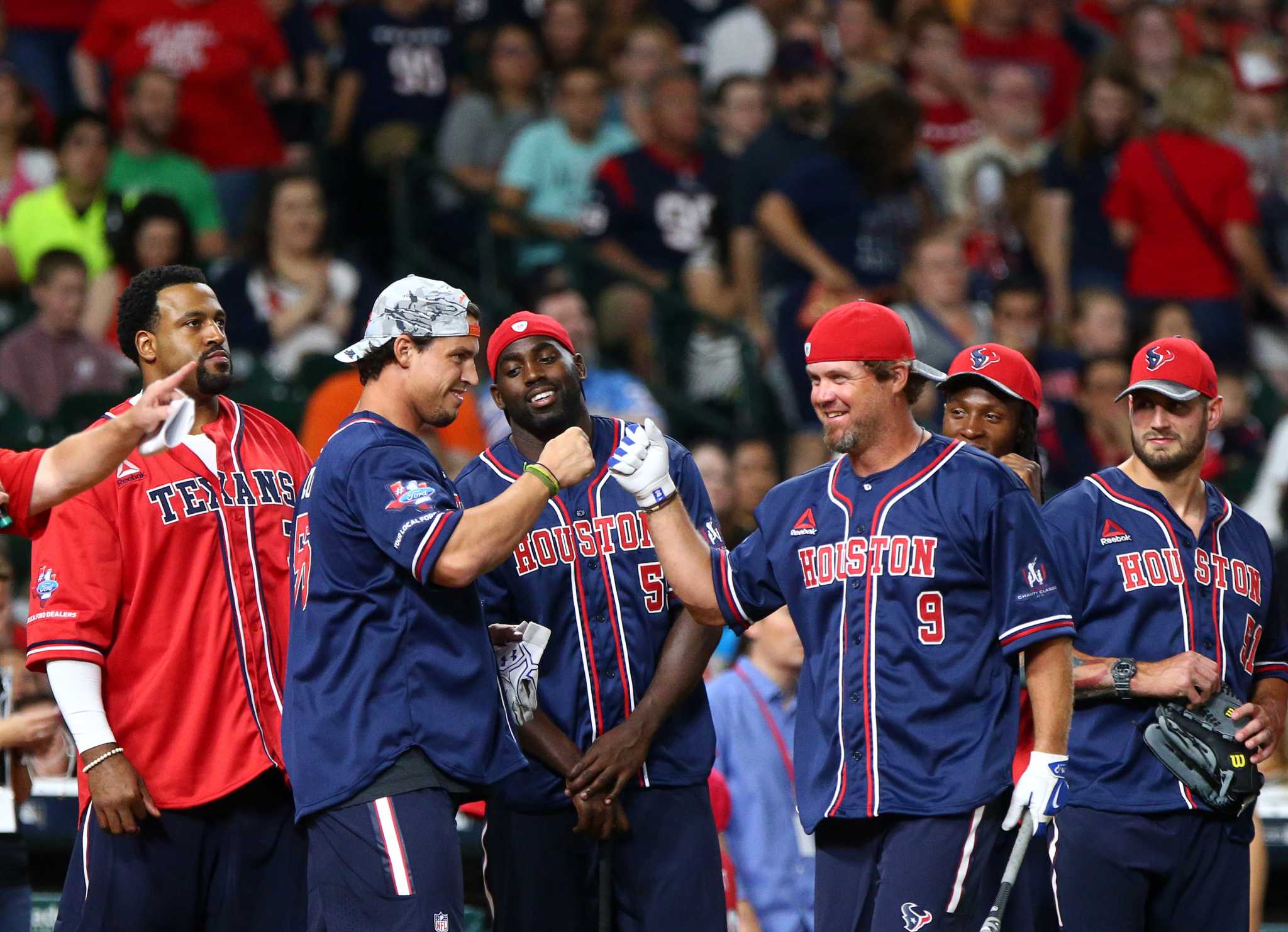 J.J. Watt, teammates give back at annual charity softball game