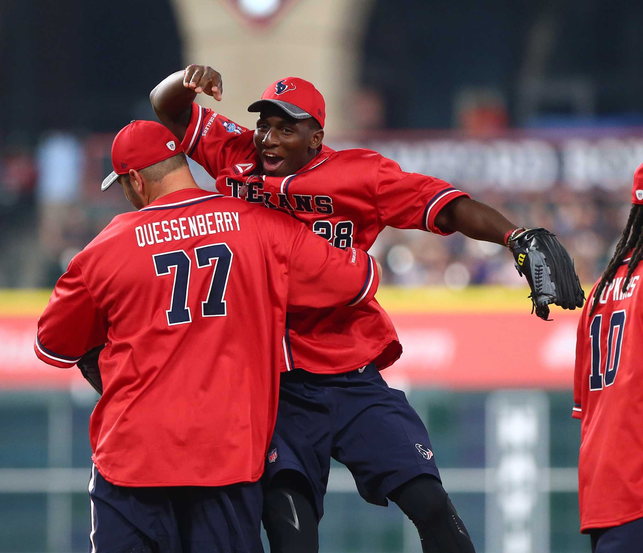 J.J. Watt, teammates give back at annual charity softball game