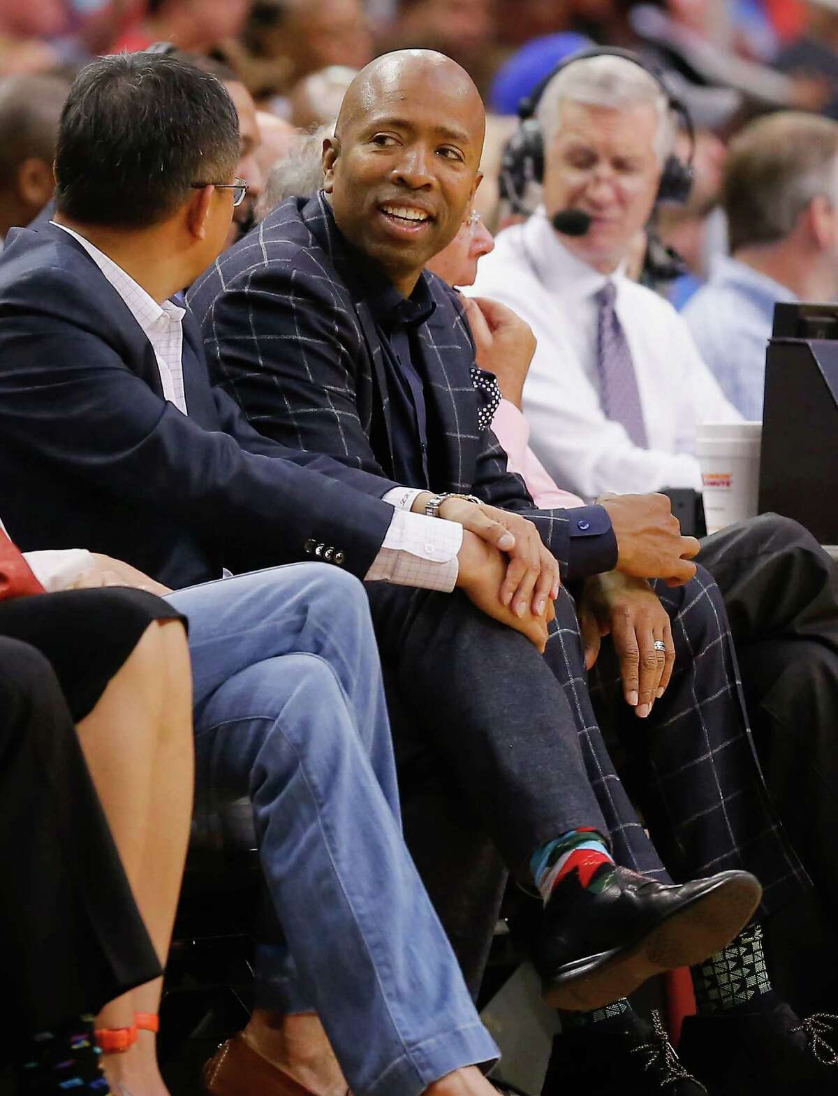 Kenny Smith interviewed for the open Houston Rockets job last week.﻿ Browse through the photos to see some of the candidates for the job.