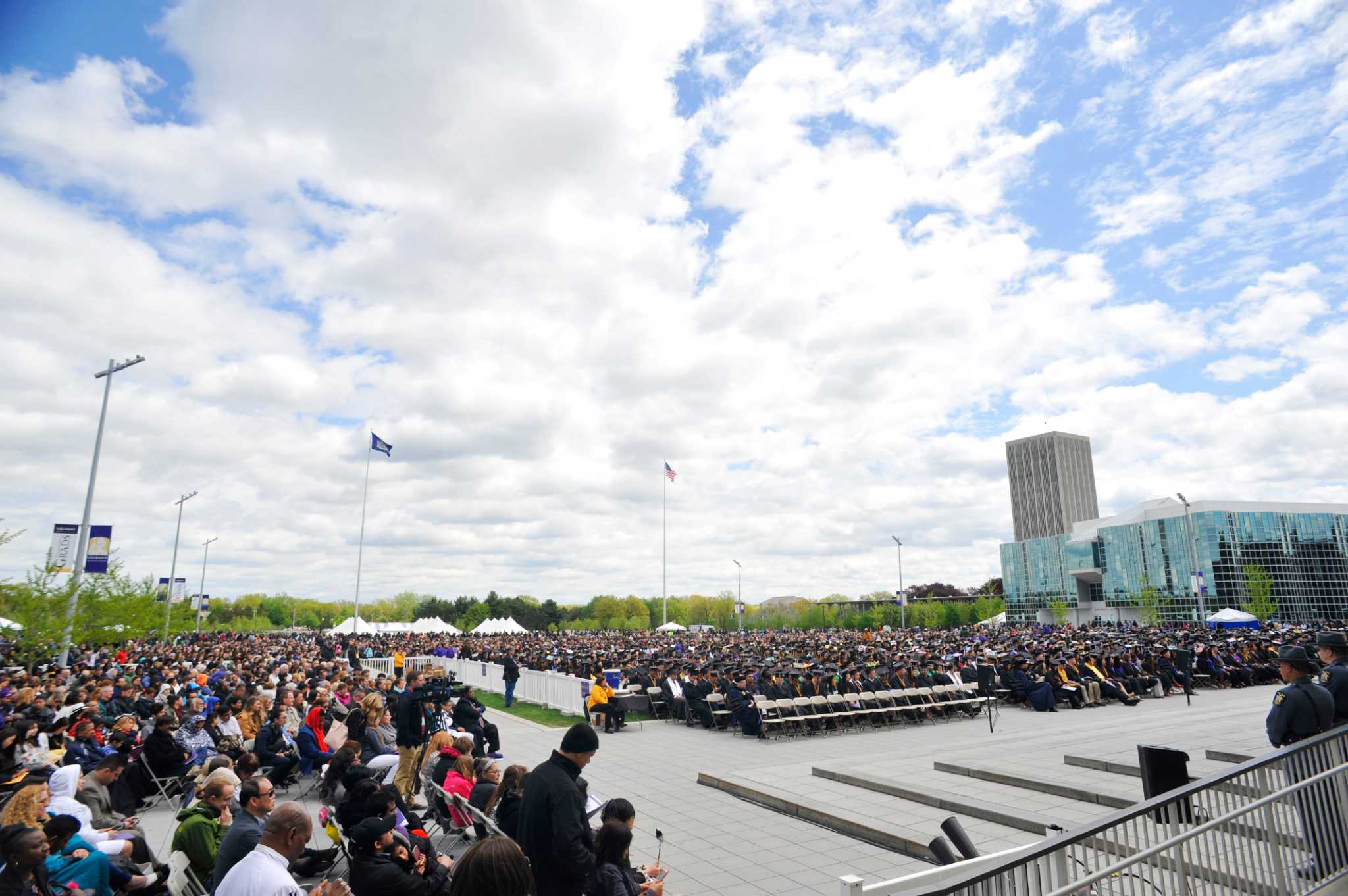 University at Albany commencement