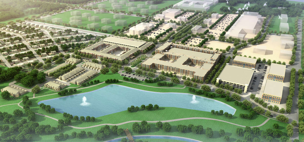 Rendering of the Ivy District in Pearland.