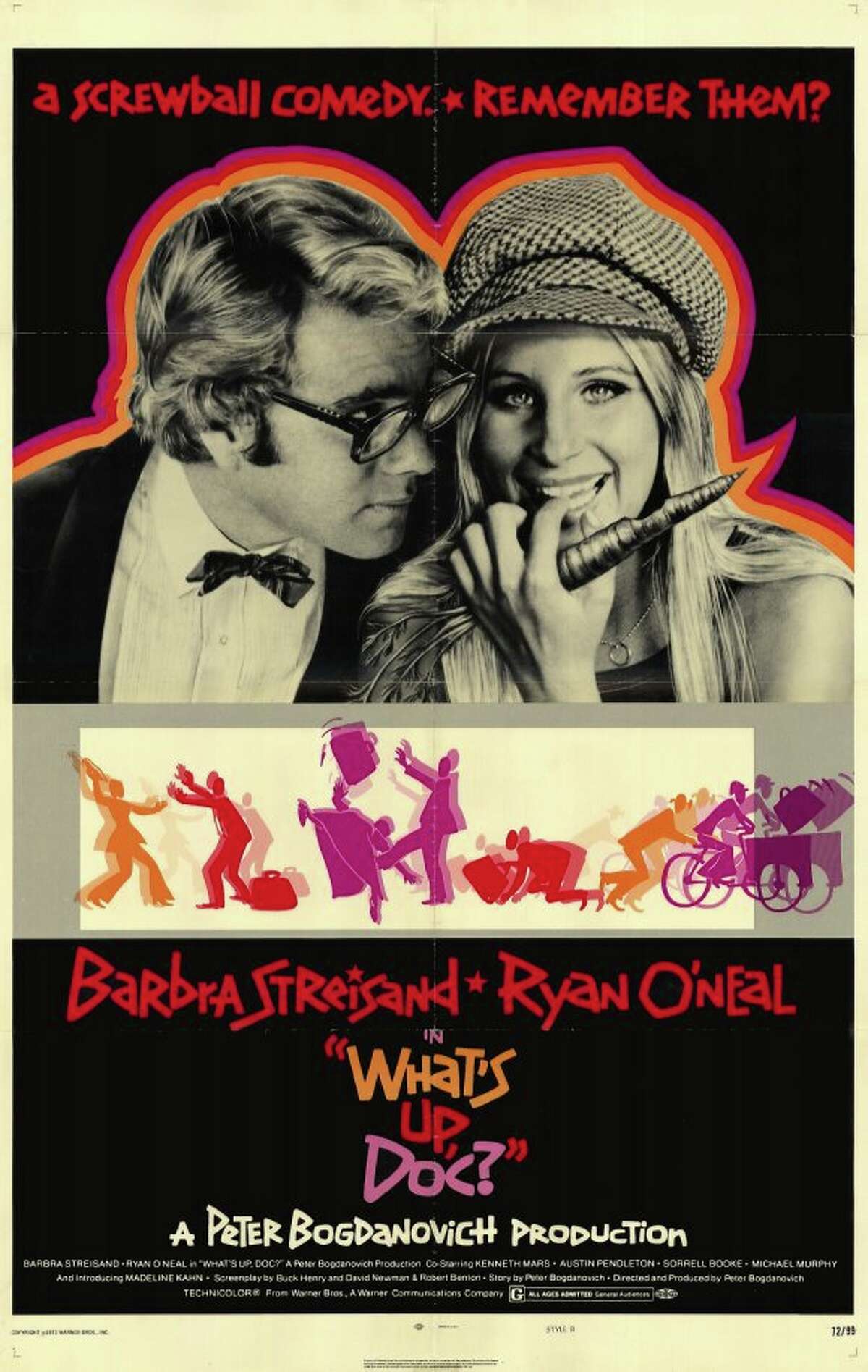 WHAT'S UP, DOC? (1972) - Peter Bogdanovich's near-flawless homage to and interpretation of the screwball comedies of the 30s and 40s. One of my early favorites from childhood. Endlessly funny. Barbra Streisand and even Ryan O'Neal are perfect. But maybe even better - and again echoing back to those older movies - the supporting cast of character actors is unparalleled: Madeline Kahn, Kenneth Mars, Austin Pendleton, Michael Murphy, Sorrell Booke, John Hillerman, Graham Jarvis, Randy Quaid, M. Emmet Walsh, et al. Also, the San Francisco locations are fantastic.