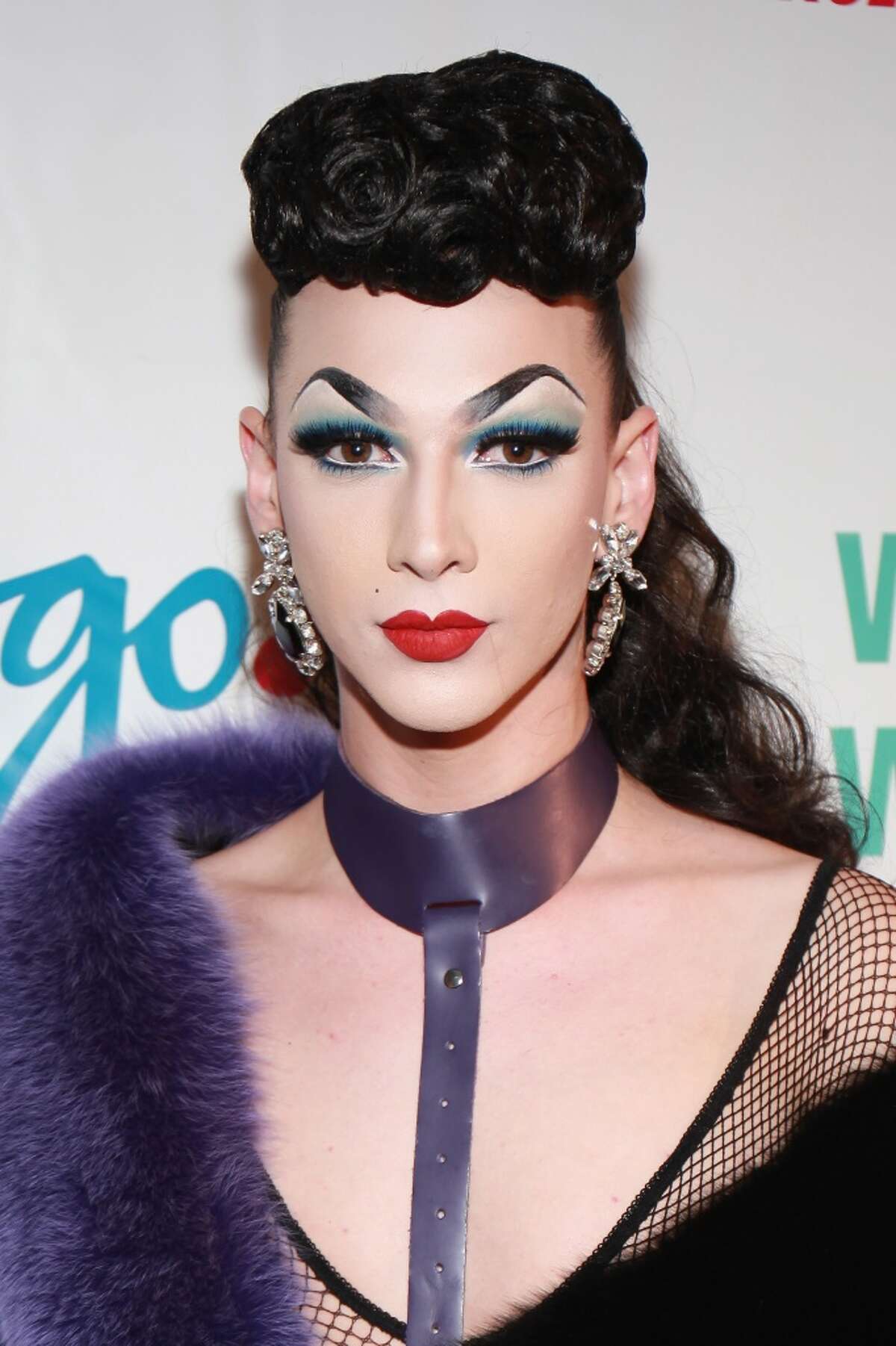 'Drag Race' winner Violet Chachki shops at Erotic Cabaret in Houston