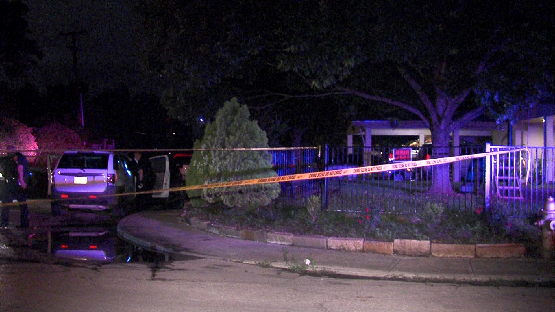 Man hospitalized after being shot in SUV on the North Side