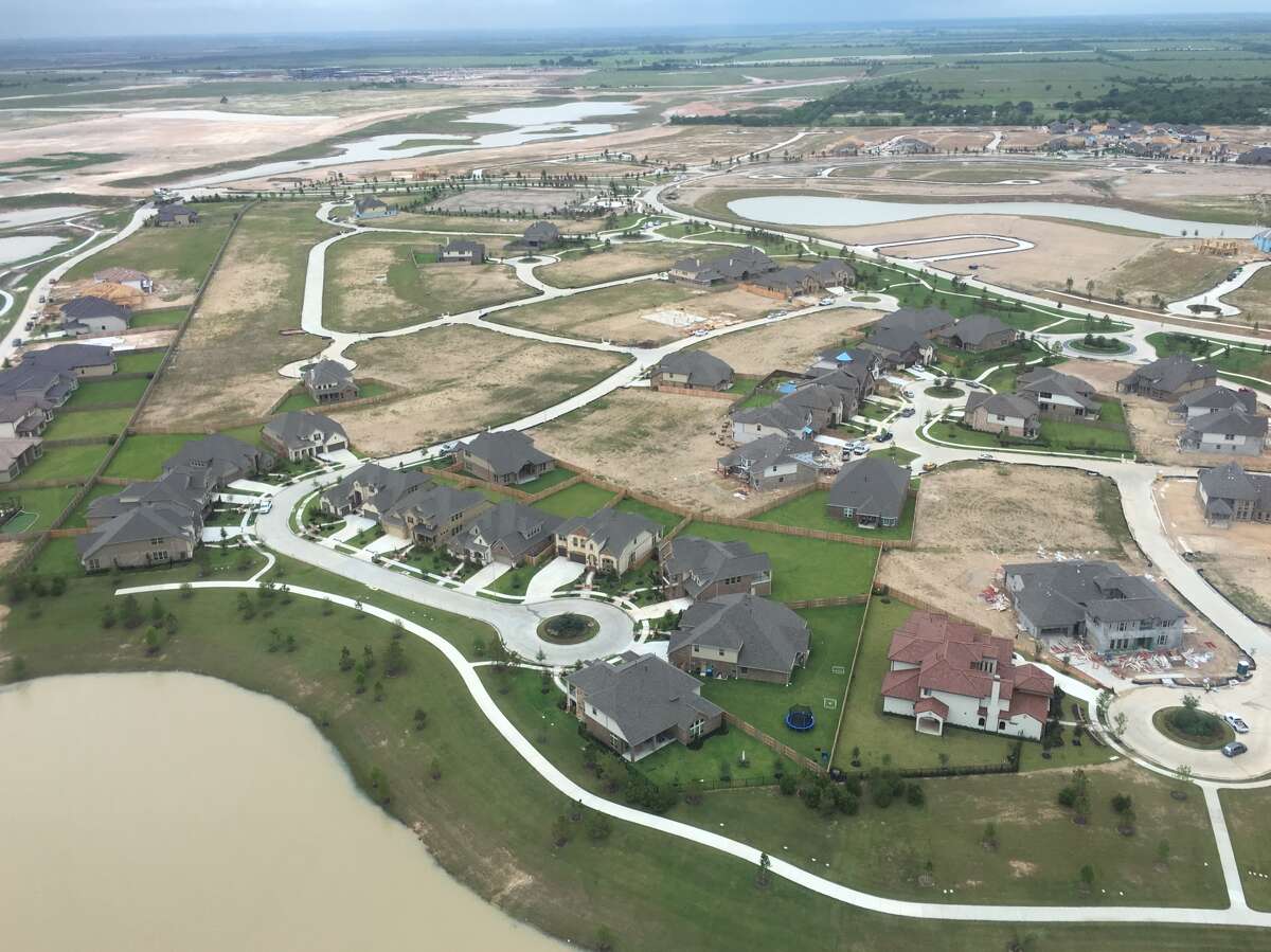 Bird's-eye view takes in Bridgeland
