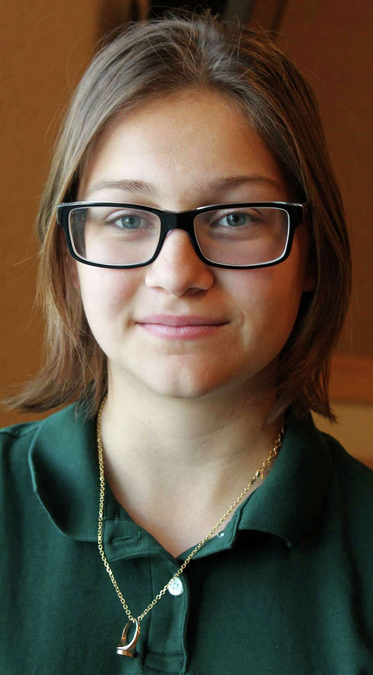 Convent of the Sacred Heart junior Julia Pogge has been a finalist in Greenwich’s diversity writing contest for three consecutive years.