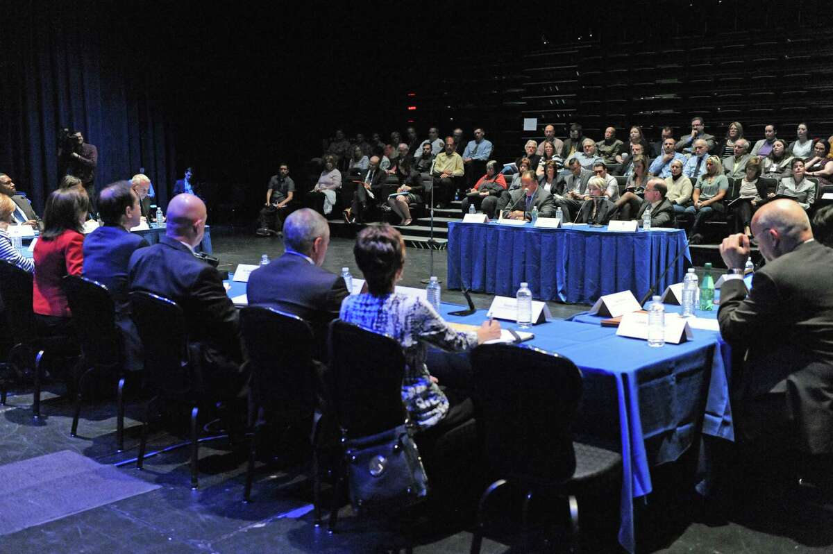 The Governor's Task Force on Heroin and Opioid Addiction Listening Tour at the Proctor's GE Theater on Tuesday May 17, 2016 in Schenectady, N.Y. (Michael P. Farrell/Times Union)