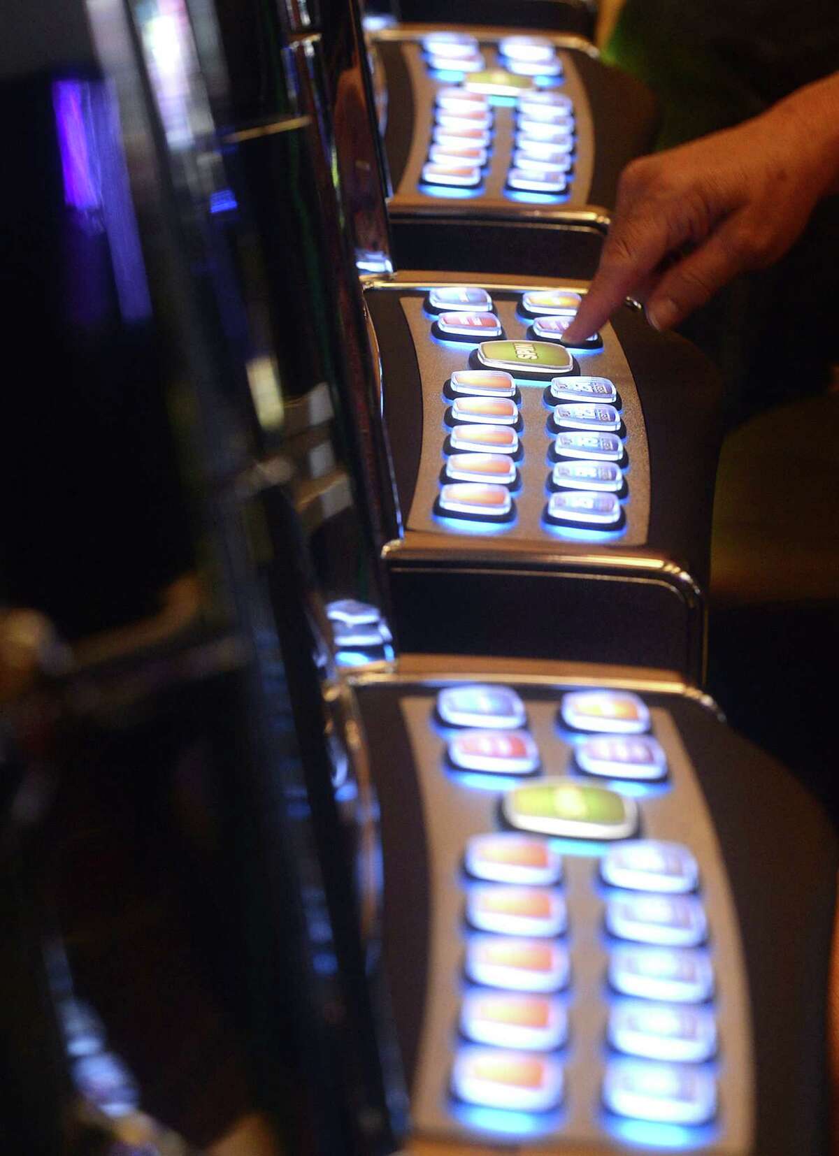 The machines are up and running, with players already arriving to enjoy the newly re-opened Naskila Entertainment bingo hall on the grounds of the Alabama-Coushatta Tribe's reservation Tuesday. The official opening of the venue is June 2, but word of mouth had already attracted guests to the soft opening. The bingo hall has been closed for 13 years, and the Attorney General declined to comment on whether he will seek to once again close the establishment. Photo taken Tuesday, May 17, 2016 Kim Brent/The Enterprise