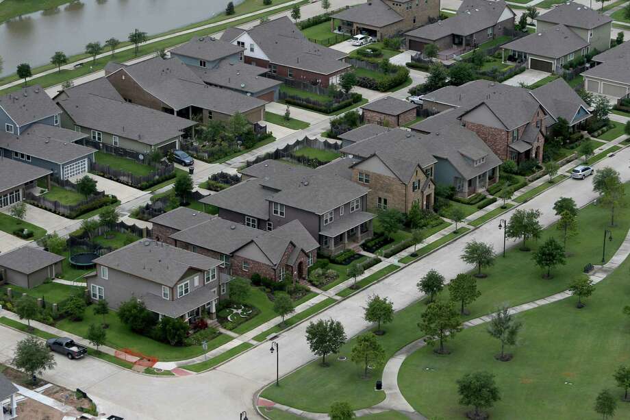 Bird'seye view takes in Bridgeland Houston Chronicle