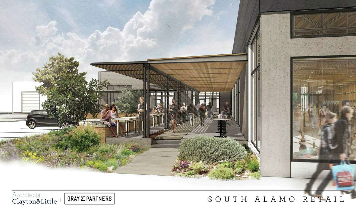 The project, at the corner of South Alamo and St. Mary’s streets in Southtown, will include about 15,000 square feet of retail space.