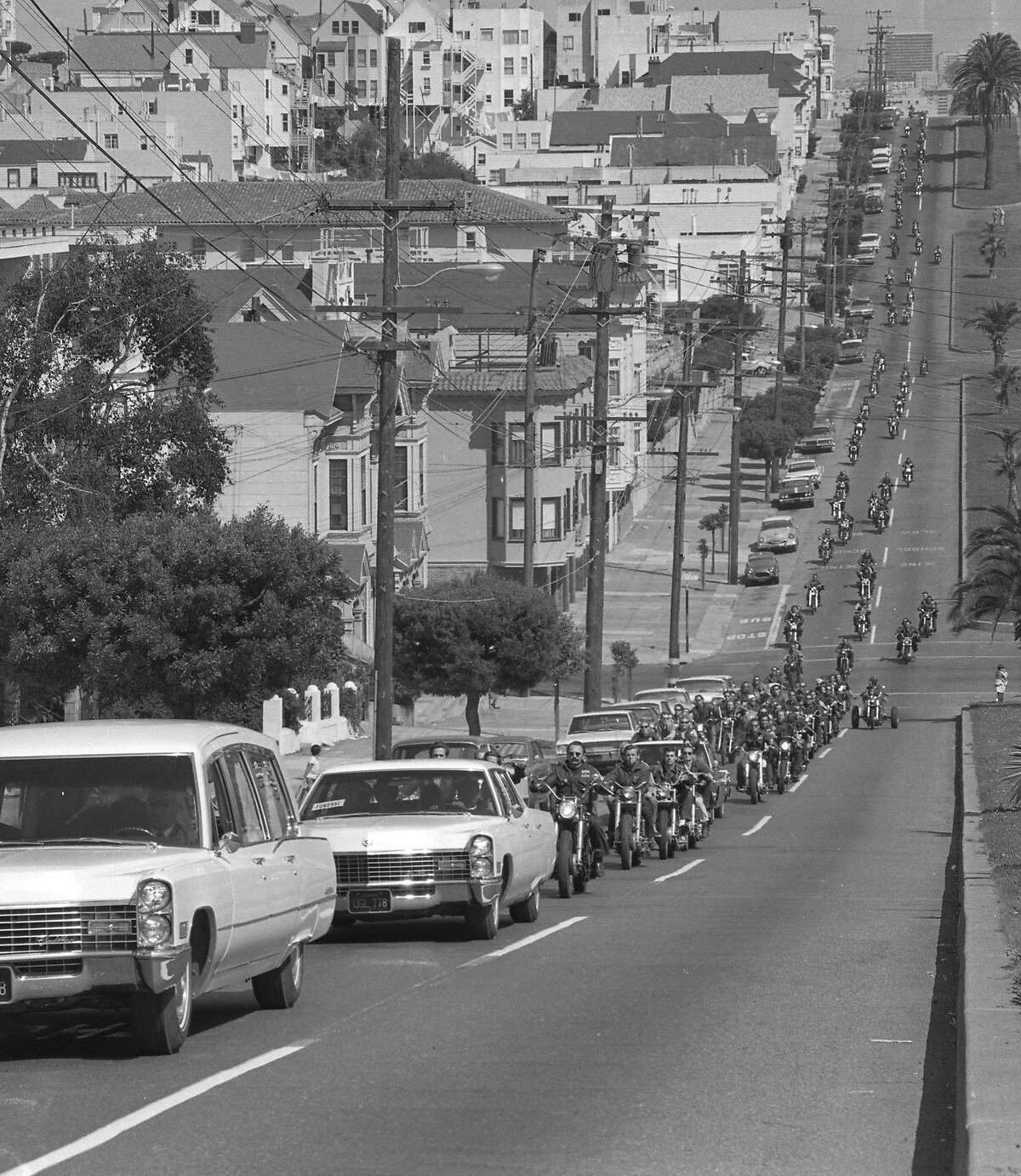 A heavenly goodbye to a Hells Angel in 1960s San Francisco