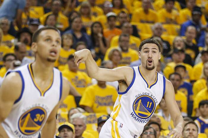 Golden State Warriors 11 Klay Thompson Revolution 30 yellow