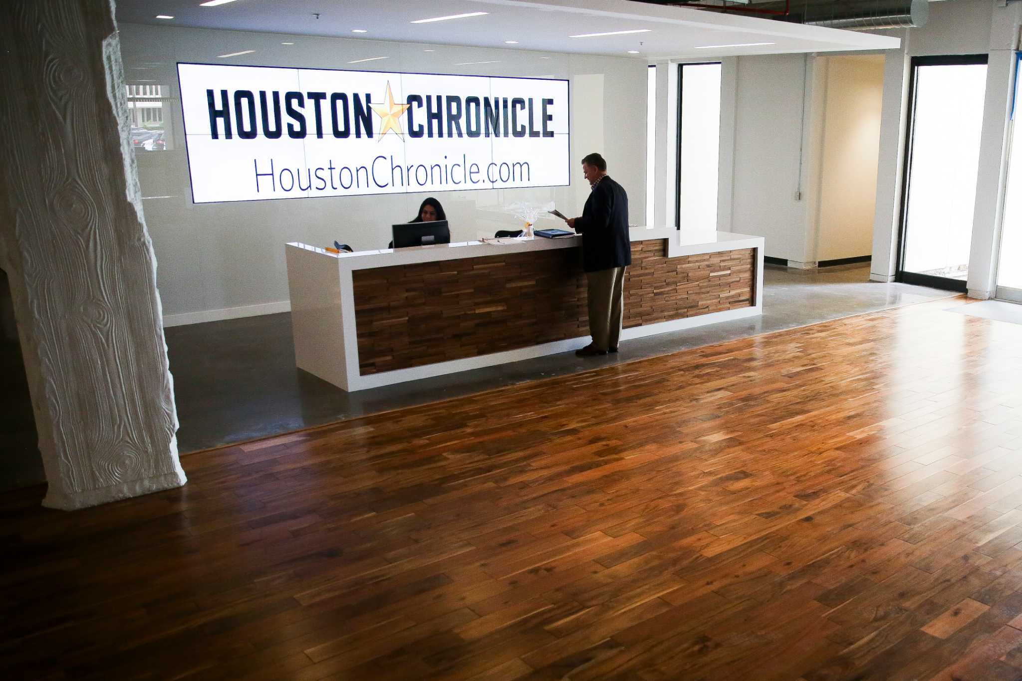 A new look, with new views, for Chronicle's new home
