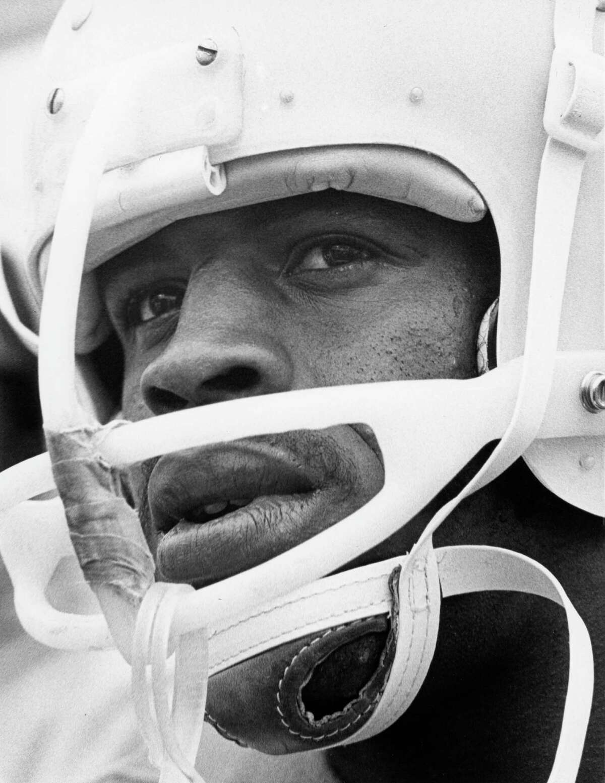 Texas Longhorns running back Earl Campbell shown in 1975.
