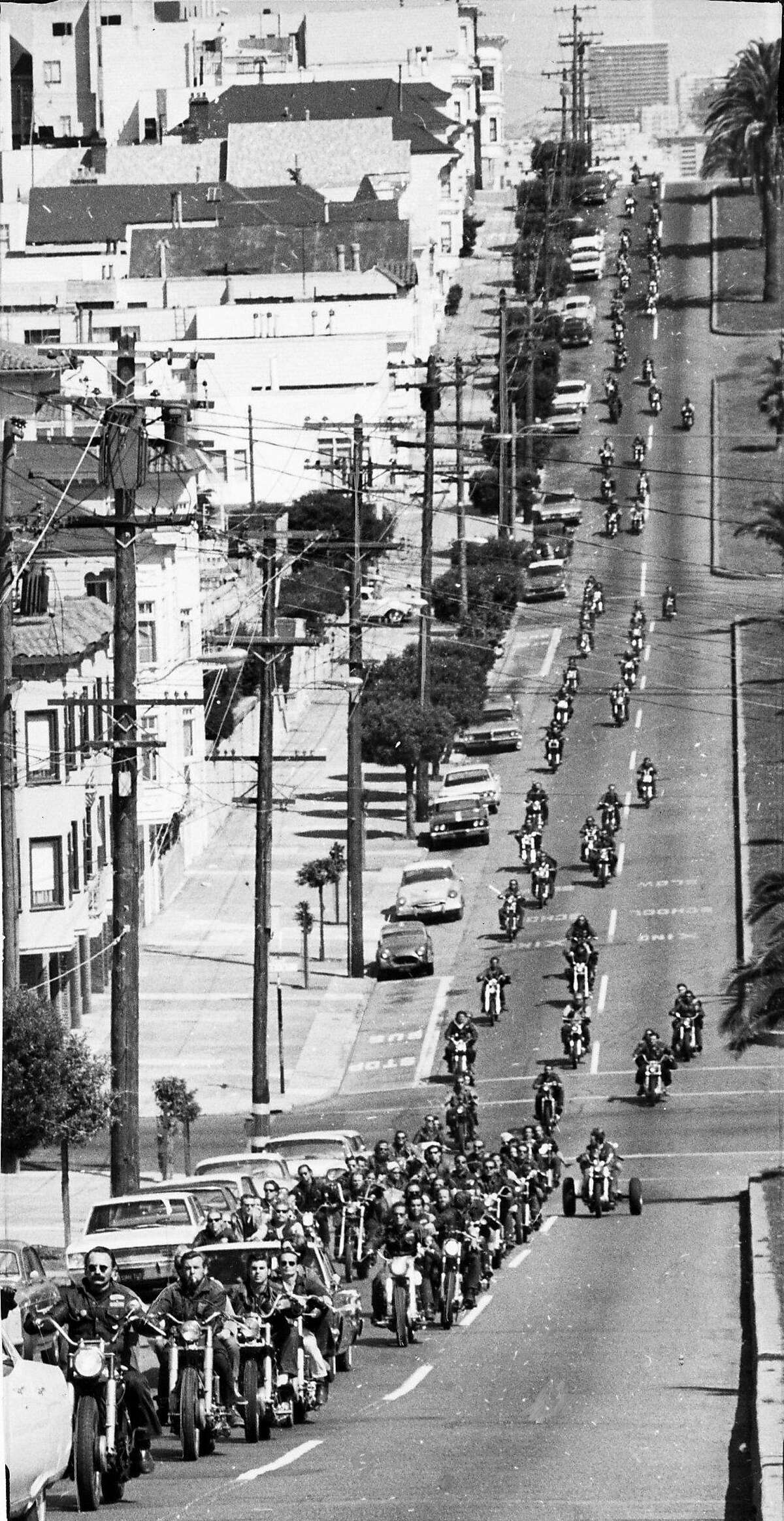 A heavenly goodbye to a Hells Angel in 1960s San Francisco