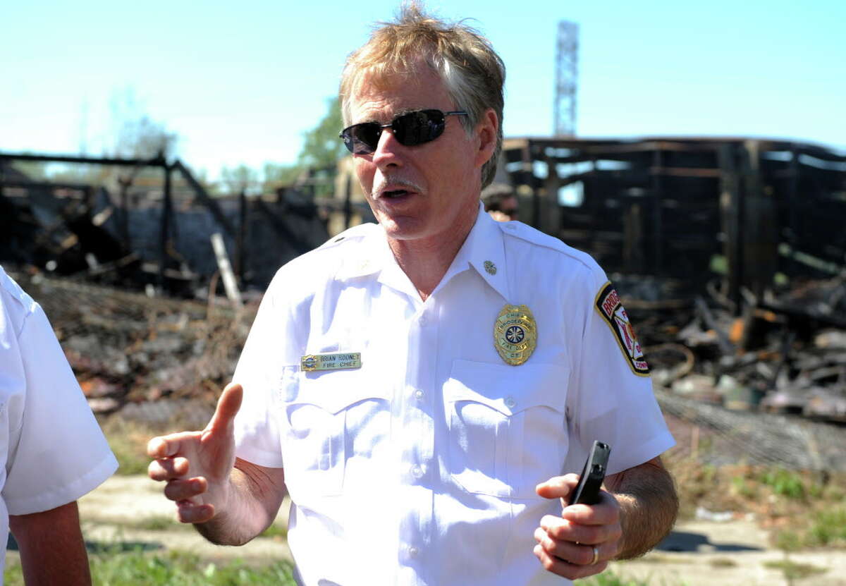 Bridgeport Fire Chief Brian Rooney is retiring, effective May 24.