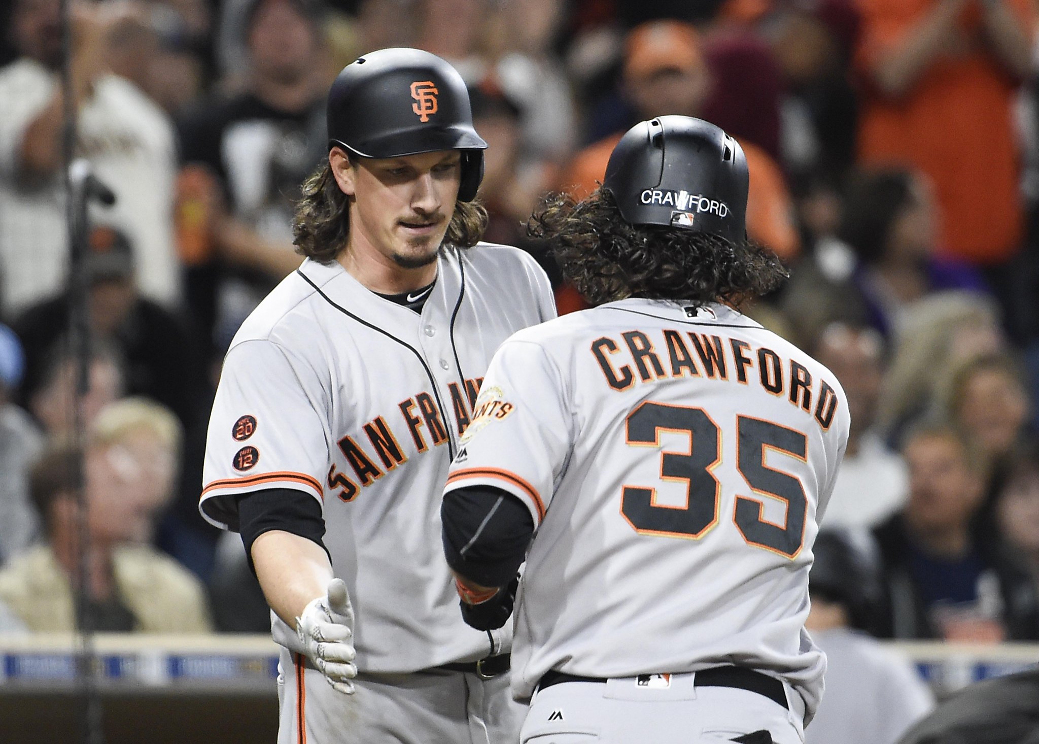 Giants beat Padres, complete longest road sweep since 1913