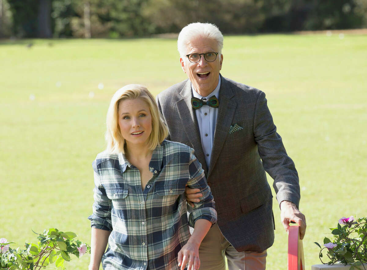 "My family loves to laugh and don't settle for anything less" THE GOOD PLACE: Mike Schur has made one wholesome comedy after the next ("The Office," particularly in its later years; "Brooklyn Nine-Nine;" and "Parks and Recreation") and so "The Good Place" was always going to be in solid hands, comedically speaking. But what starts as a fish out of water story -- woman wakes up in a Heaven where she knows she's there by mistake -- becomes something much more beautiful, bold, and bizarre than its packaging would make it seem. It's possible that the narrative turns have already been spoiled for you, but if for some reason you're still holding out on "The Good Place," take the long weekend and get as much as you can. Double points for the show for finding ways to keep swearing off the table for any little kiddos that might run in during family viewing.