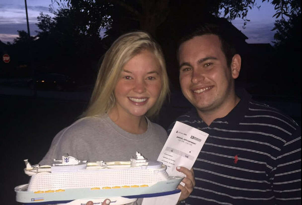 Grant Gammon, 18, asked his girlfriend to prom on May 17, 2016 in Katy, Texas. His proposal drew attention online because the proposal also came attached with two tickets to a European cruise line. See what prom looked like in the old days in the accompanying gallery.