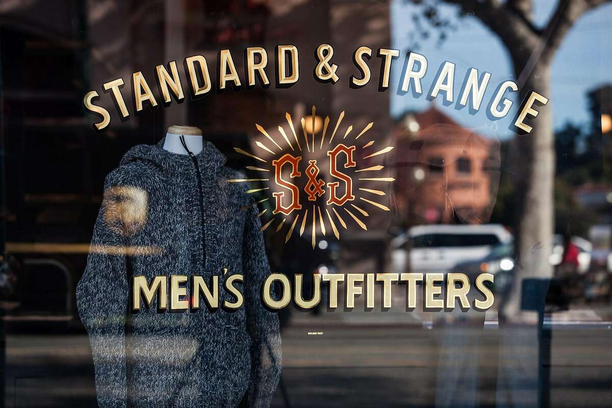 Standard and Strange started in the alley as a tiny denim boutique for men. Last November it moved, expanded and became the dark, handsome, manly emporium it is today.