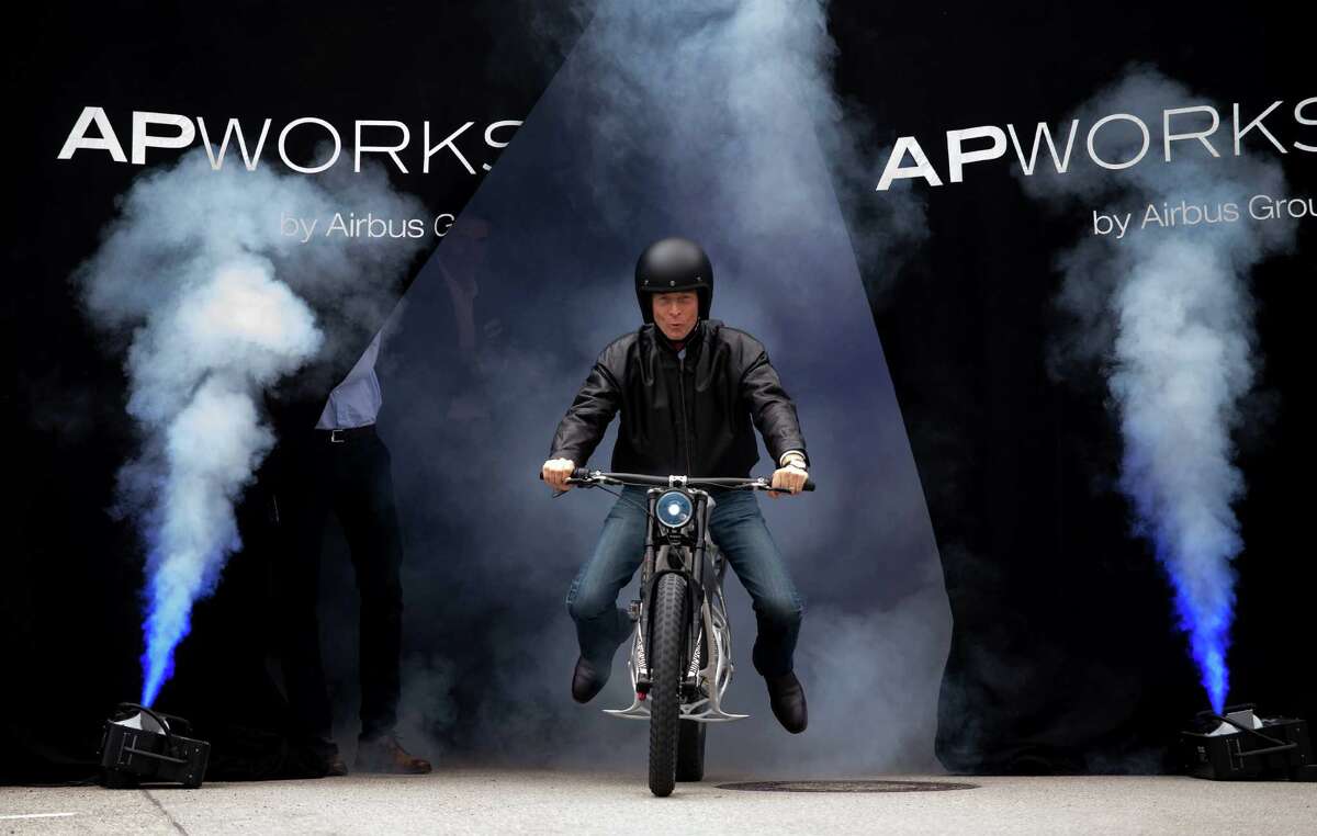 Airbus unit unveils 3Dprinted electric motorcycle